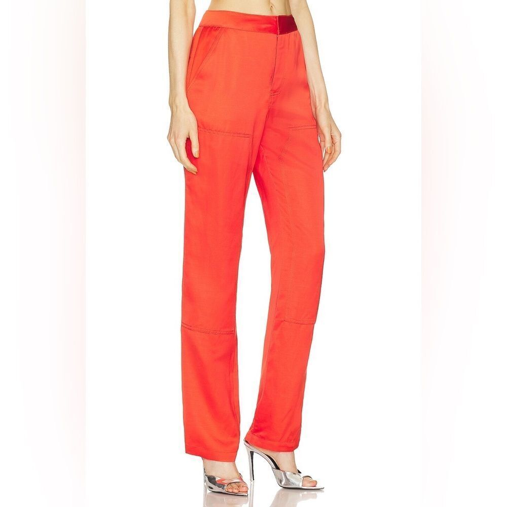 NWT RtA Jaya Pants in Warm Red Sz 2 - Picture 8 of 9